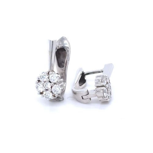 náušnice kytičky klapačky