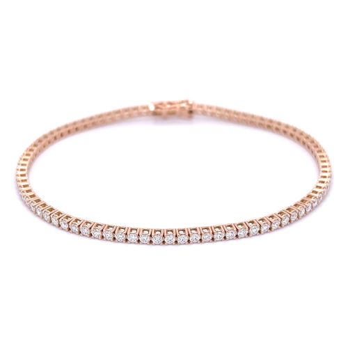 Tenisový náramek růžový