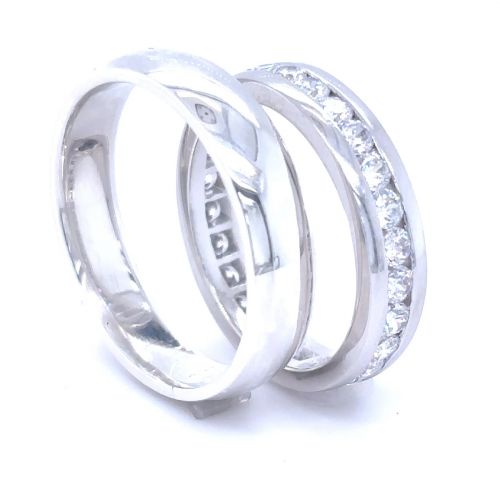 Snubní prsteny s diamanty