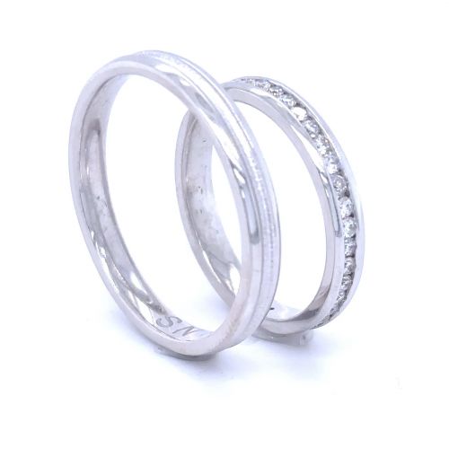 Snubní prsteny s diamanty