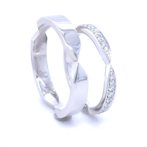 Snubní prsteny s diamanty