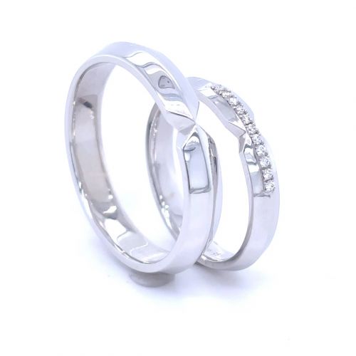 Snubní prsteny s diamanty